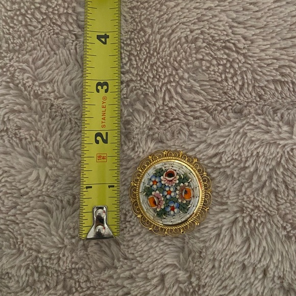 Mosaic Tile Pin from Italy - Picture 4 of 7